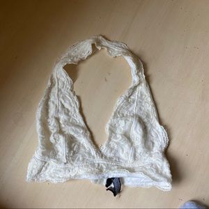 Out From Under Lace Halter Bra
